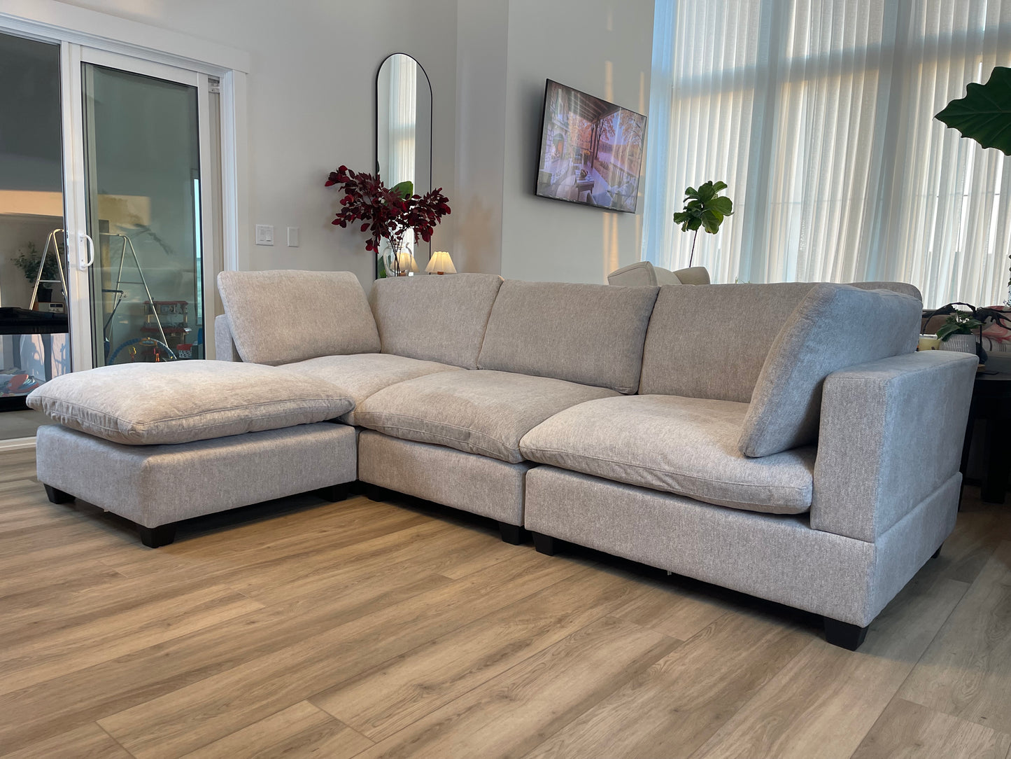 Clearance Sale! Bliss "Birch" Color w/ Double-Seam Cushion