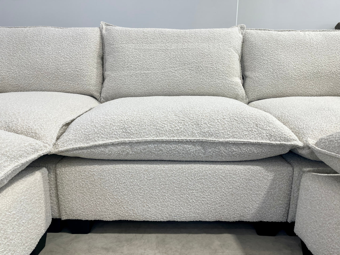 Bliss 4 Piece Cream Boucle - Limited Quantity!