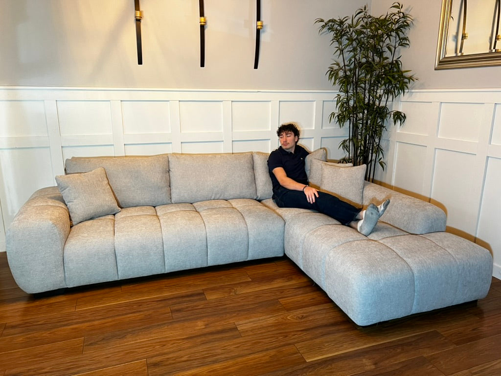 New Brooklyn Gray Colored Sectional