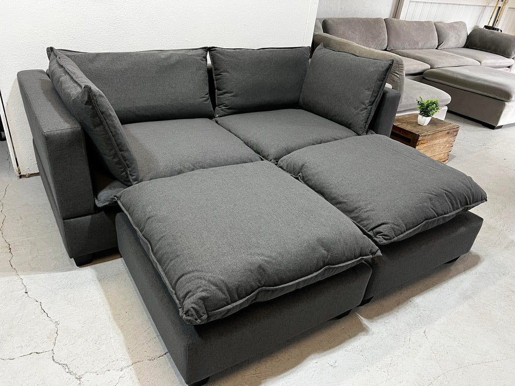 *LEFTOVER STOCK* Couch Dude Modular Cloud (Charcoal Mini Pit)