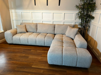 New Brooklyn Gray Colored Sectional