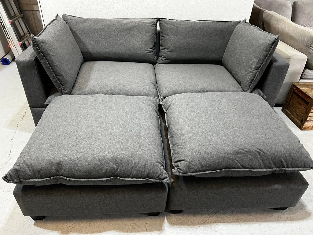 *LEFTOVER STOCK* Couch Dude Modular Cloud (Charcoal Mini Pit)