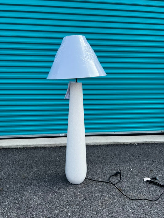 Article Pilar Floor Lamp - White Terrazzo